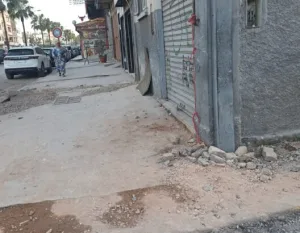 شوارع ابن امسيك بين بطء الأشغال وتذمر الساكنة