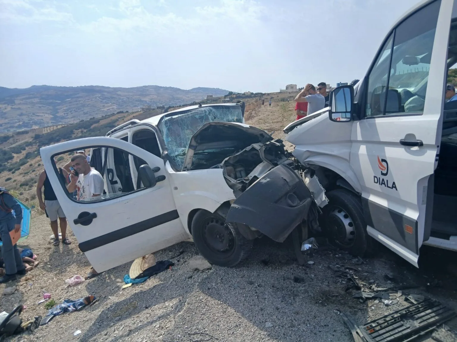 عمالة فحص أنجرة: فاجعة طرقية بوادليان تخلف قتيلين وعدة جرحى في اصطدام مروع بين ثلاث سيارات