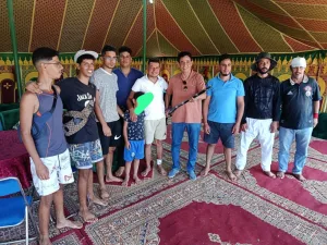 محمد جودار يجمع بين السياسة والفلكلور في مهرجان التبوريدة