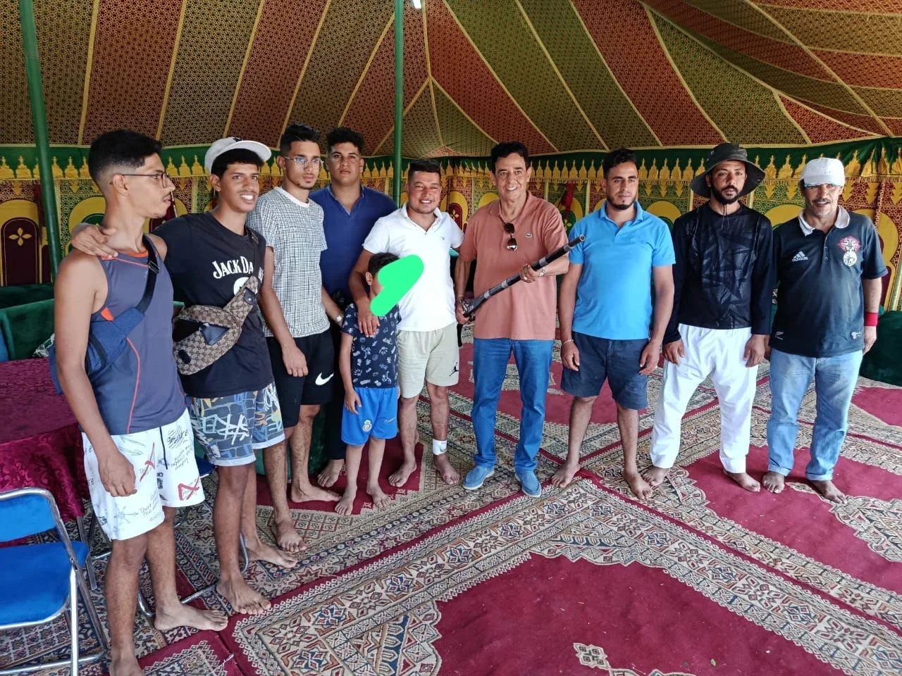 محمد جودار يجمع بين السياسة والفلكلور في مهرجان التبوريدة
