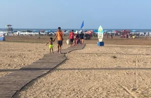 صور :   شاطئ جماعة رأس الماء بالناظور بحلّة جديدة وغير مسبوقة بفضل مجهودات الجماعة والجهات المختصة