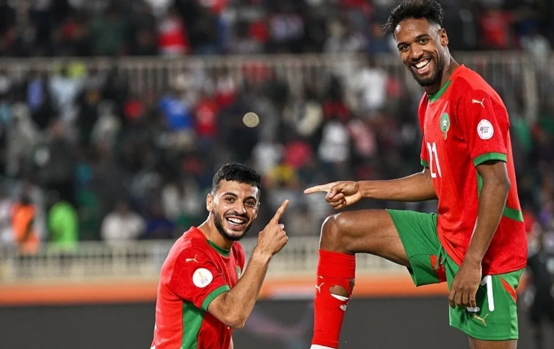 المنتخب المغربي يسحق منتخب زامبيا بثلاثية