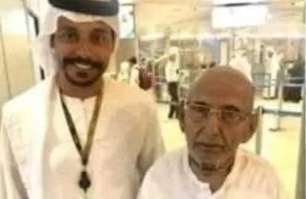 معمر هندي يثير موظفي مطار أبوظبي بعمره ونشاطه :      129 عامًا من الحياة والتاريخ !