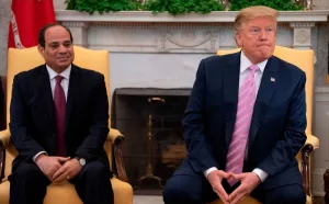 ترامب يضغط على الديكتاتور السيسي لقبول تهجير الفلسطينيين إلى مصر مقابل ملايير الدولارات