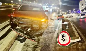 حادثة سير مروعة تهز تطوان مساء أمس الأحد والسائق يطلق ساقيه للريح !