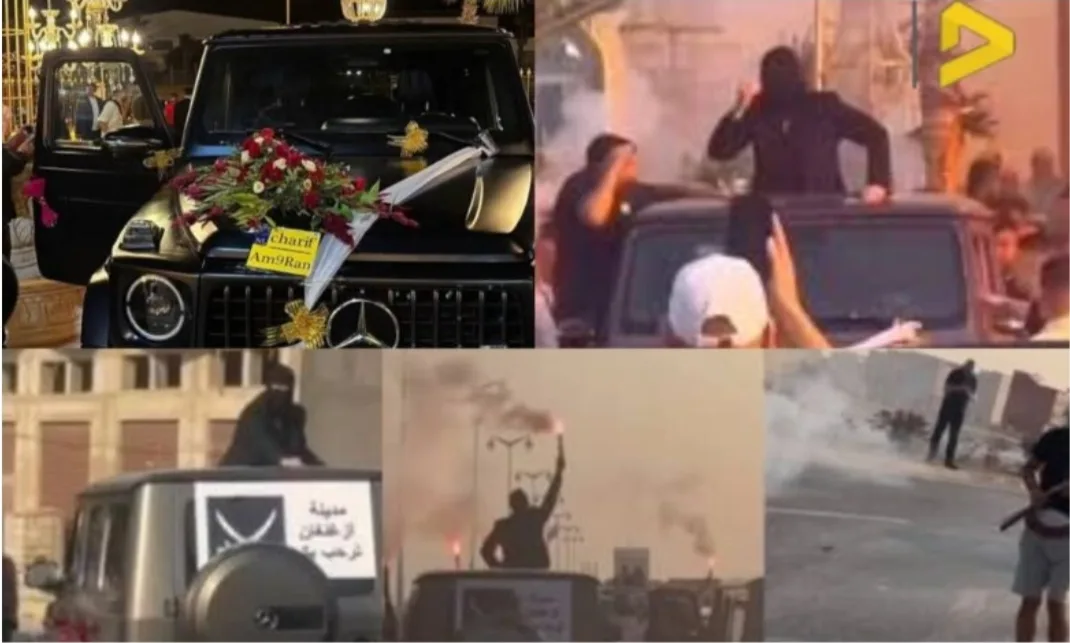 رغم وضعه في القائمة السوداء :  موسى يخطف قلوب رواد التواصل الاجتماعي بسبب تخطيه الحواجز والرقابة الأمنية … بعد حفل زفافه الأسطوري بالناظور !
