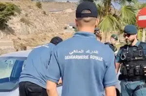 فيديو :    دوريات للدرك الملكي من الناظور والحسيمة فوق التراب الإسباني