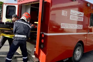مصرع عون سلطة بأوسرد في حادث مروع جراء اندلاع حريق بدراجته النارية