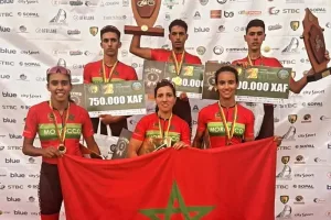 الدراجون المغاربة يسيطرون على الجائزة الكبرى شانتال بيا بالكاميرون
