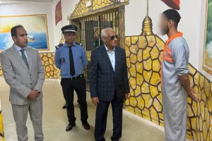 زيارة مفاجئة للتامك إلى سجن الداخلة 2 استعدادا لاحتفالية وطنية