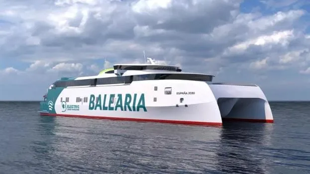 “بالياريا” تدشن أول عبّارات كهربائية بالكامل تربط طنجة وطريفة بحلول 2027