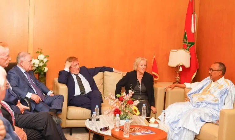 الخطاط ينجا يستعرض فرص الاستثمار بالداخلة مع وفد أيرلندي