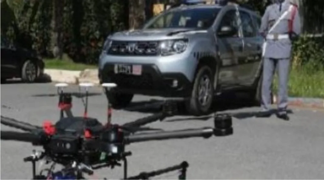 وجدة : إيقاف شخص للاتجار الدولي في المخدرات وحجز طائرة مسيرة ( درون ) بمنطقة أنجاد