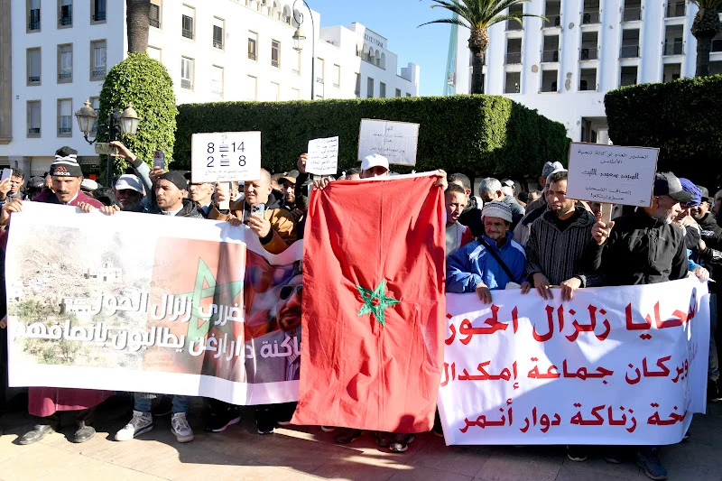 زلزال الحوز.. متضررون يحددون الذكرى الثانية موعدا للاحتجاج بالرباط