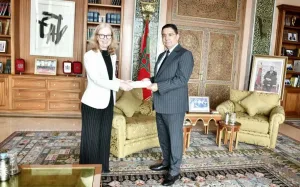 بوريطة يتسلم أوراق اعتماد سفيري السويد والاتحاد الأوروبي بالرباط