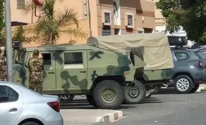 انتشار الدرك الحربي بالقليعة