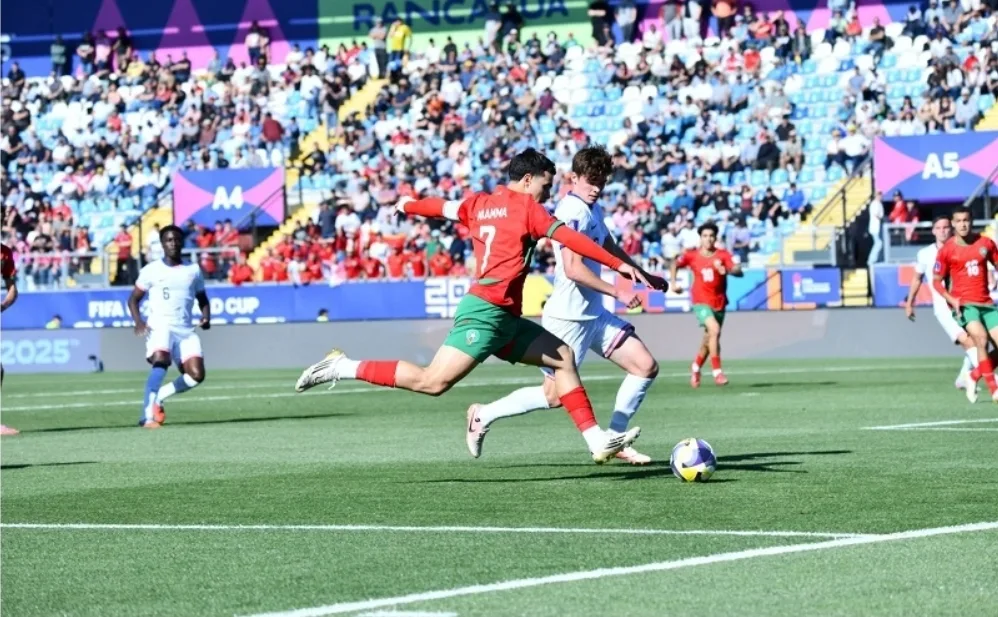 المنتخب المغربي شبان يمر إلى نصف نهائي كأس العالم بالشيلي بعد إنتصاره الكبير على أمريكا