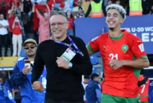 المنتخب المغربي شبان مع التاريخ في مونديال الشيلي … وهبي :       نؤمن بطريقتنا وسنواجه فرنسا بثقة للعبور إلى المباراة النهائية