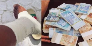 دخل حمام بــ 25 درهم وخرج منه بــ 25 مليون .… الباب الغاضب يعود بالنفع على زبون !