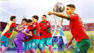 حكيمي يوجه رسالة دعم قوية لأشبال الأطلس :     ننتظر منكم كأس العالم هذا المساء ونحن فخورون بكم يا أبطال !!