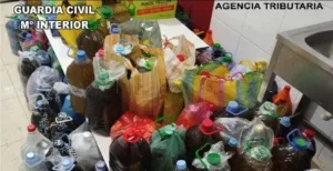 مليلية :     الحرس المدني يحجز أكثر من 14 طنًا من المواد الغذائية في الحدود مع بني أنصار