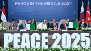 اتفاق غزة التاريخي يُوقع في شرم الشيخ بحضور قادة أمريكا ومصر وقطر وتركيا