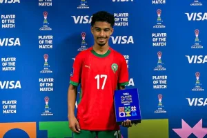ياسين جسيم يخطف الأضواء ويقود أشبال الأطلس لاعتلاء صدارة مجموعتهم بكأس العالم