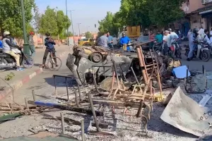 النيابة العامة بمراكش تكذب شائعات وفاة مواطن خلال احتجاجات سيدي يوسف بن علي
