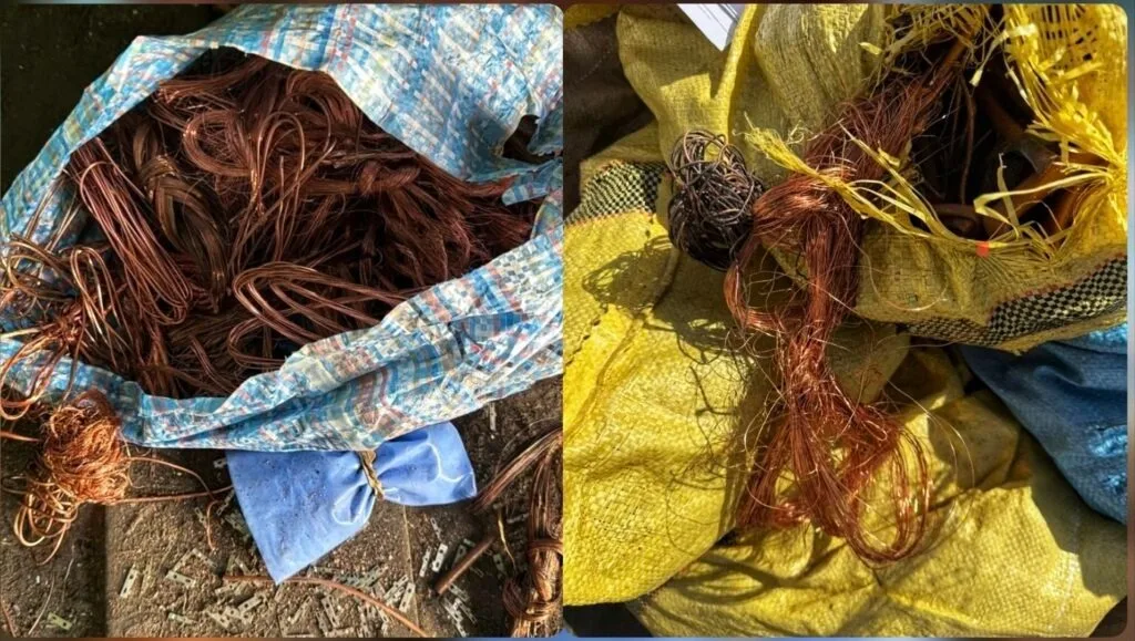 في عملية نوعية.. الدرك الملكي بطنجة يحجز أزيد من طنين من النحاس المسروق