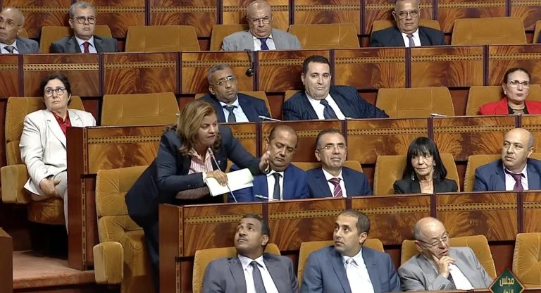 برلمانية تتلفظ بكلام  مهين تجاه ذوي الإعاقة داخل قبة البرلمان