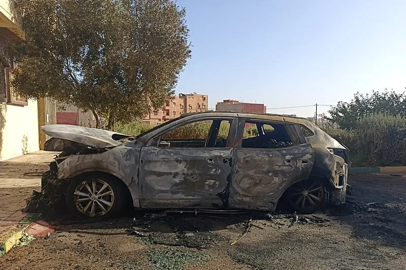 تزنيت..حوادث متفرقة تستهدف سيارات المواطنين وتثير القلق في حيّ السعيدية وأفراك