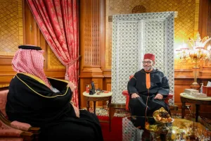 جلالة الملك يستقبل بالدار البيضاء مبعوثا من خادم الحرمين الشريفين ومن ولي عهد المملكة العربية السعودية حاملا رسالة شفوية