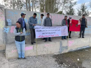 مشروع مائي يتسبب في خسائر فادحة للفلاحين بقصر تكرسيفت بإقليم ميدلت