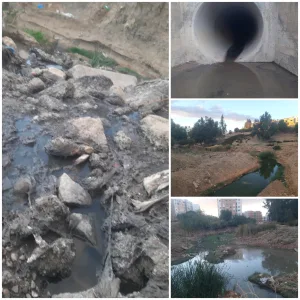 المياه عادمة تحول حياة سكان حي القدس الثالث والمسيرة الثانية بتازة إلى جحيم