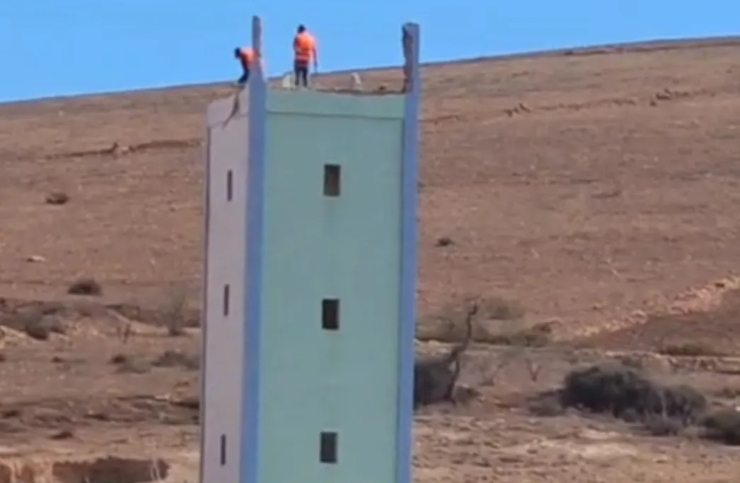 وجدة :     بالفيديو … هدم مسجد “أبي بكر الصديق” بجماعة بني خالد وسط استغراب الساكنة