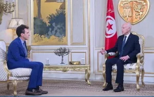 الديكتاتور قيس يحتج … تونس تواجه أزمة دبلوماسية مع الاتحاد الأوروبي على خلفية لقاء مع النقابي الطبوبي