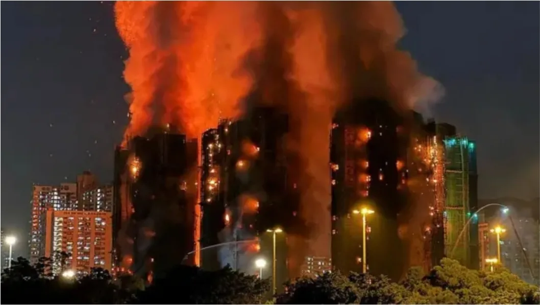 إرتفاع عدد قتلى حريق هونغ كونغ إلى 146 شخصا
