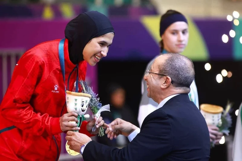 ذهبية جديدة للمغرب بأقدام أمينة الدحاوي في رياضة التايكواندو