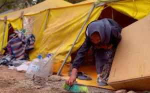 معاناة متضرري زلزال الحوز تتفاقم مع حلول الشتاء