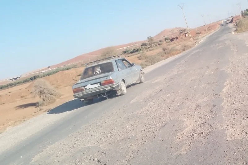 استياء واسع في سطات بسبب توقف أشغال توسعة الطريق الإقليمية 3503