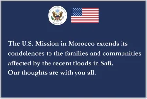 الولايات المتحدة تقدم تعازيها لأسر ضحايا فيضانات آسفي