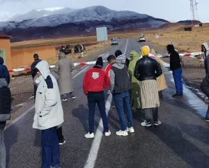 انقلاب شاحنة عسكرية بميدلت يخلف قتيلاً وعدداً من الجرحى