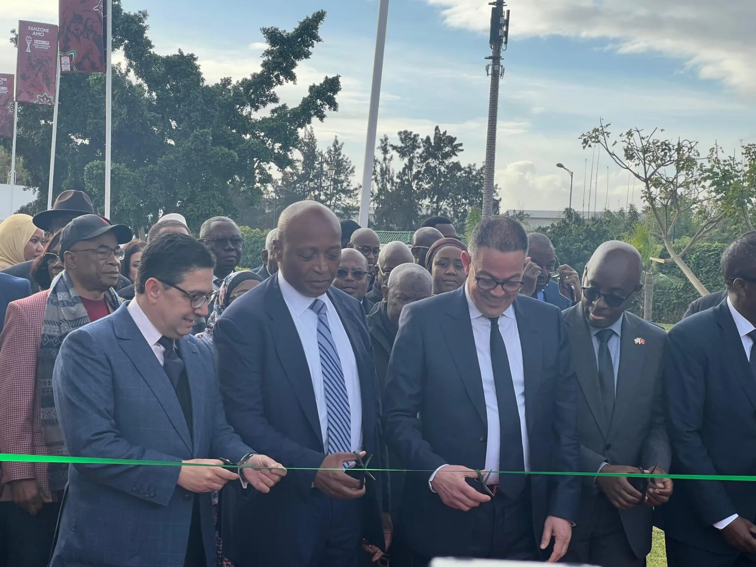 افتتاح منطقة المشجعين بالرباط استعداداً لانطلاق كأس إفريقيا 2025