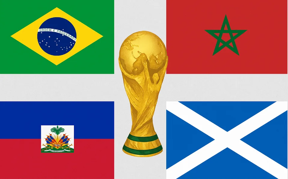 المغرب في مجموعة نارية مع البرازيل وهايتي واسكتلندا في مونديال 2026