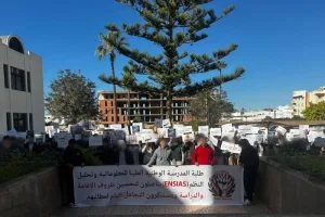 احتجاجات طلاب “ENSIAS” تتصاعد وإضراب مفتوح يشل المؤسسة