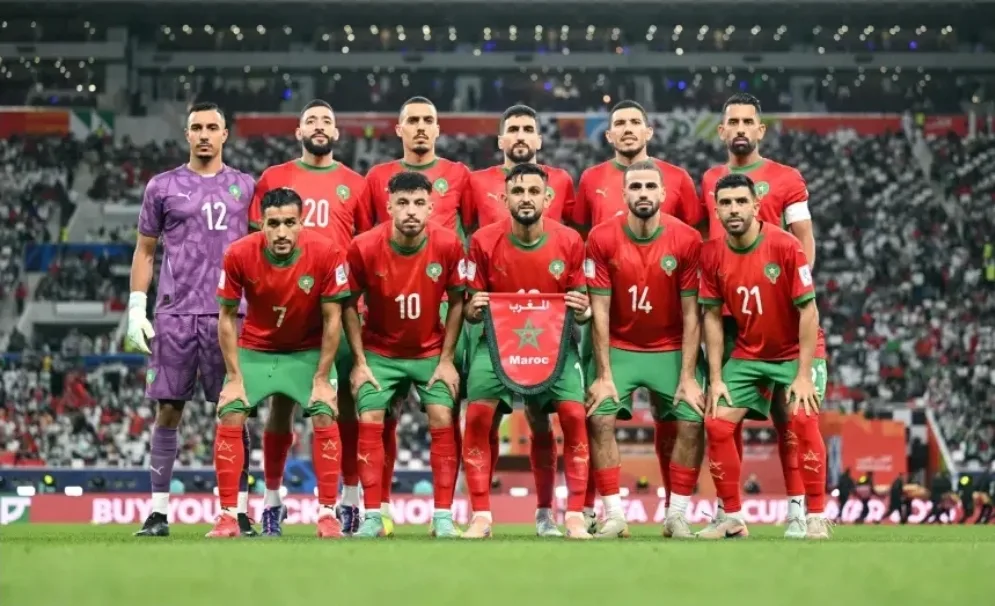 التشكيلة التي سيلعب بها المنتخب المغربي ضد الأردن لنيل كأس العرب