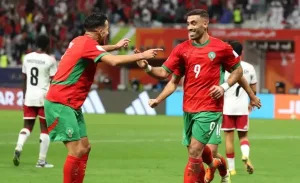 الخال “حمد الله” يقود المنتخب المغربي الرديف لهزم منتخب الأردن الأول والتتويج بكأس العرب