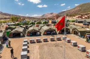 الجيش المغربي يطلق 3 مستشفيات بأزيلال وميدلت والحوز