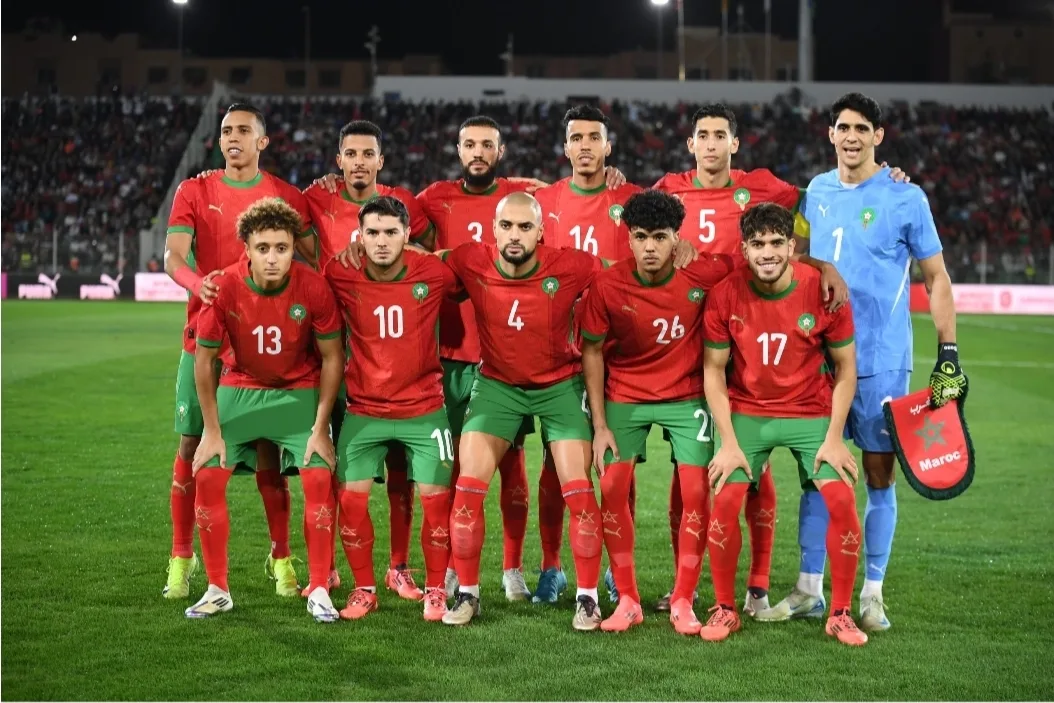 بدون حكيمي :   تشكيلة المنتخب المغربي الرسمية في مباراة مالي في كأس إفريقيا للأمم