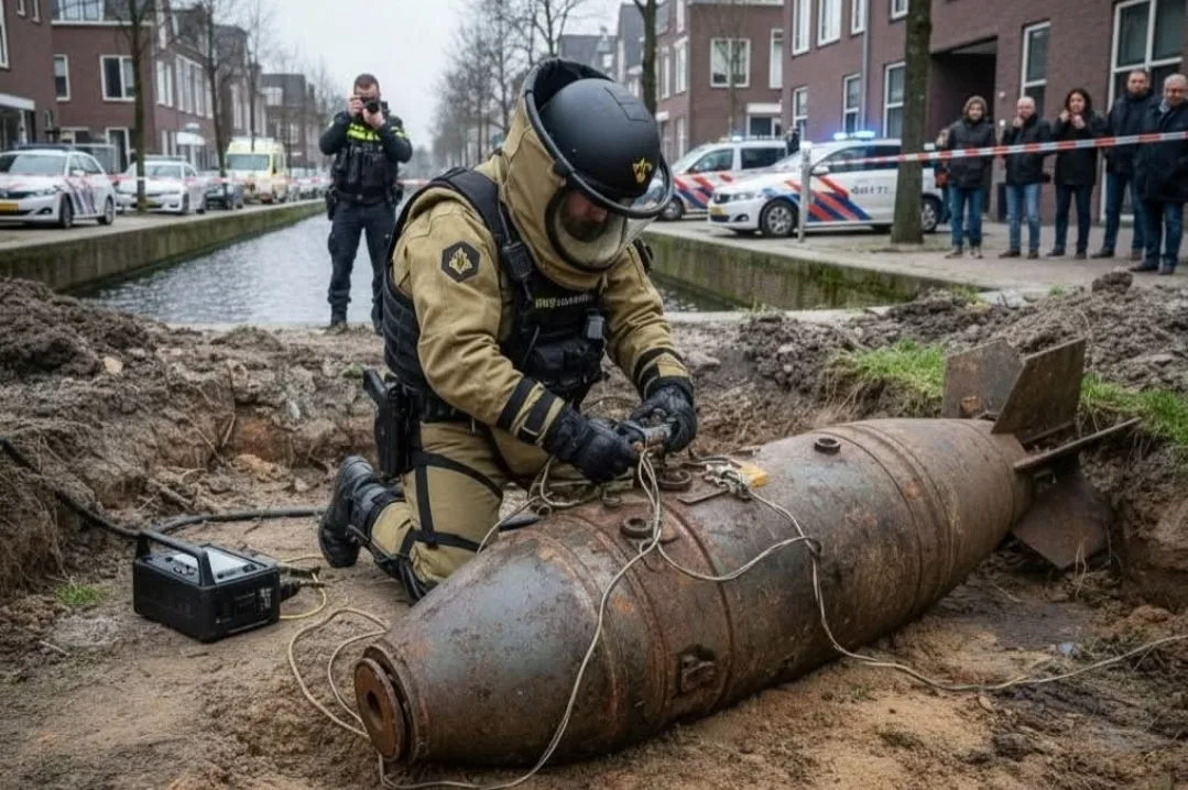 هولندا فوق “برميل بارود” ..!   رقم قياسي مرعب في تفكيك القنابل يُعيد أشباح الحرب ويكشف وجهًا مظلمًا للجريمة !
